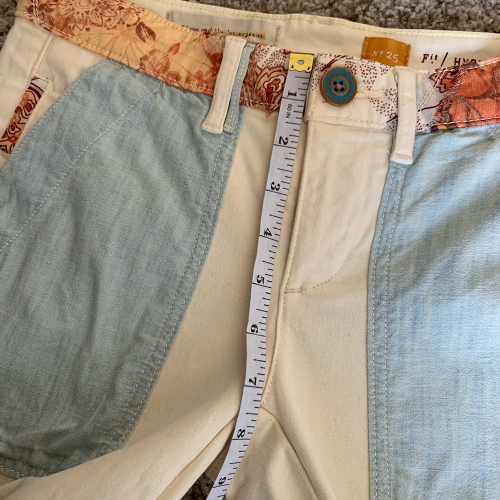 Pilcro & The Letterpress | Hyphen Boho Patch Pants - Picture 7 of 8